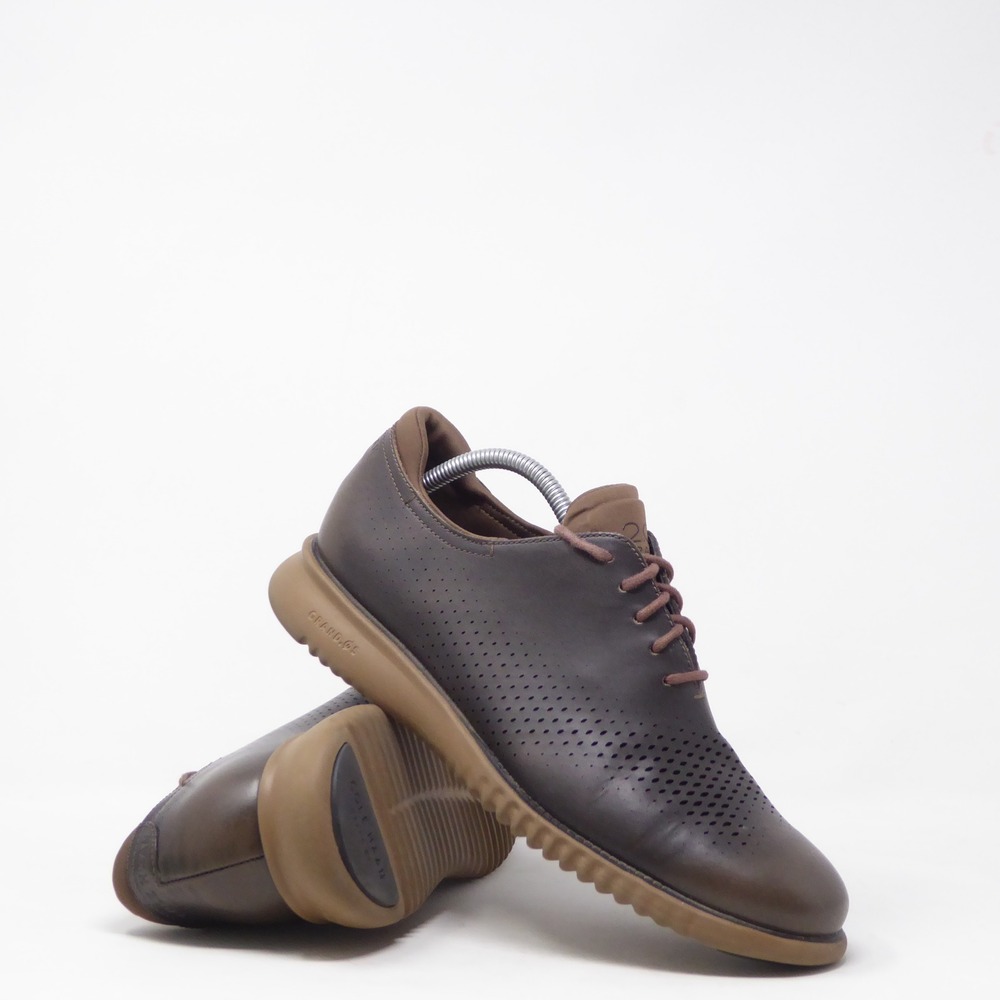 Cole Haan Mens 2.Zerogrand Laser Wingtip Oxford Dark Brown C25530 9.5M
